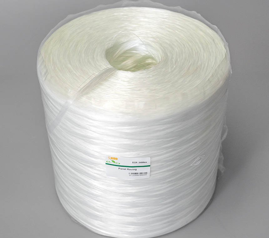 Fiberglass Panel Roving Assembled Glass Fiber Roving 2400Tex