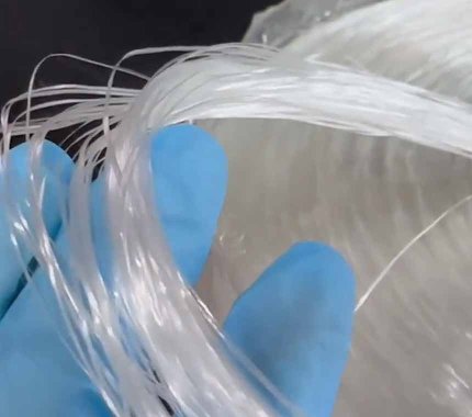 Spraying Glass Fiber Roving for GRP